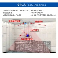 公共廁所溝槽無人管理自動沖水器